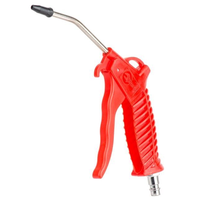 Пистолет продувочный, пластиковый, насадка: 100 мм INTERTOOL PT-0805