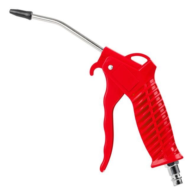 Пистолет продувочный, пластиковый, насадка: 100 мм INTERTOOL PT-0805