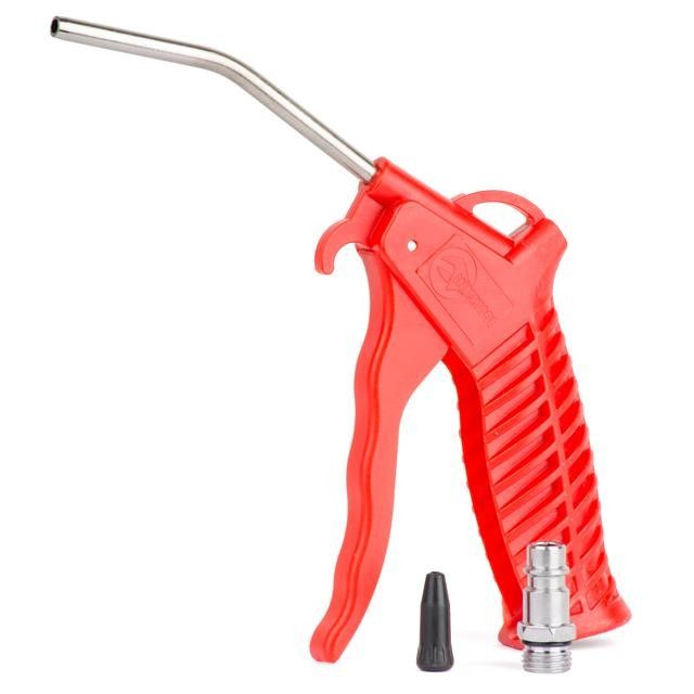 Пистолет продувочный, пластиковый, насадка: 100 мм INTERTOOL PT-0805
