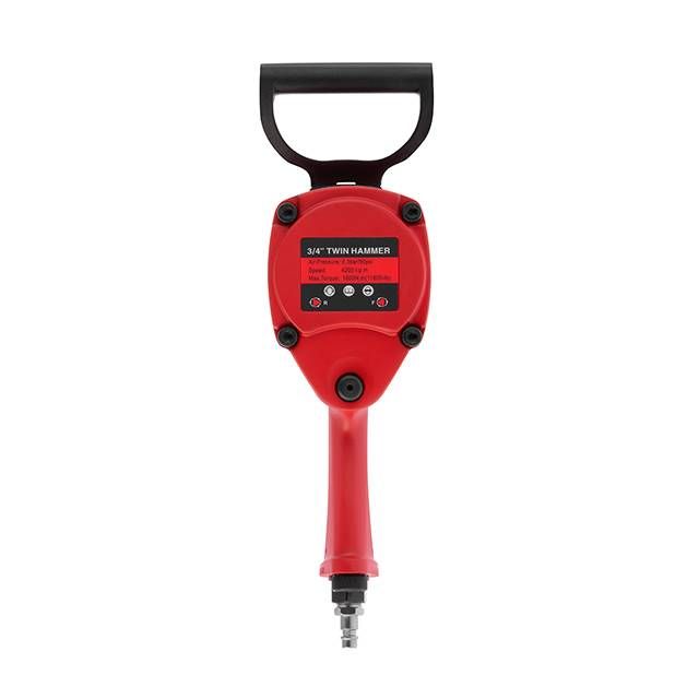 Гайковерт пневматический 3/4", 1600 Нм., профессиональный, 4200 об/мин, двуручный INTERTOOL PT-1106