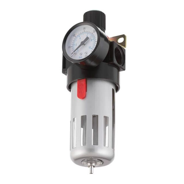 Фильтр очистки воздуха 1/2" в металле, редуктор INTERTOOL PT-1410