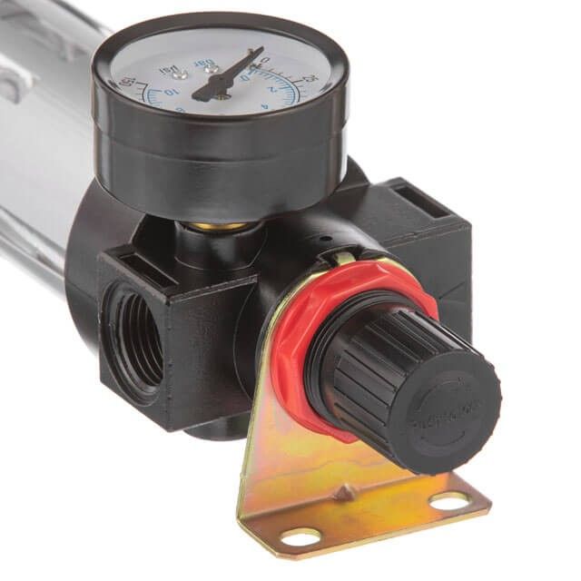 Фильтр очистки воздуха 1/2" в металле, редуктор INTERTOOL PT-1410