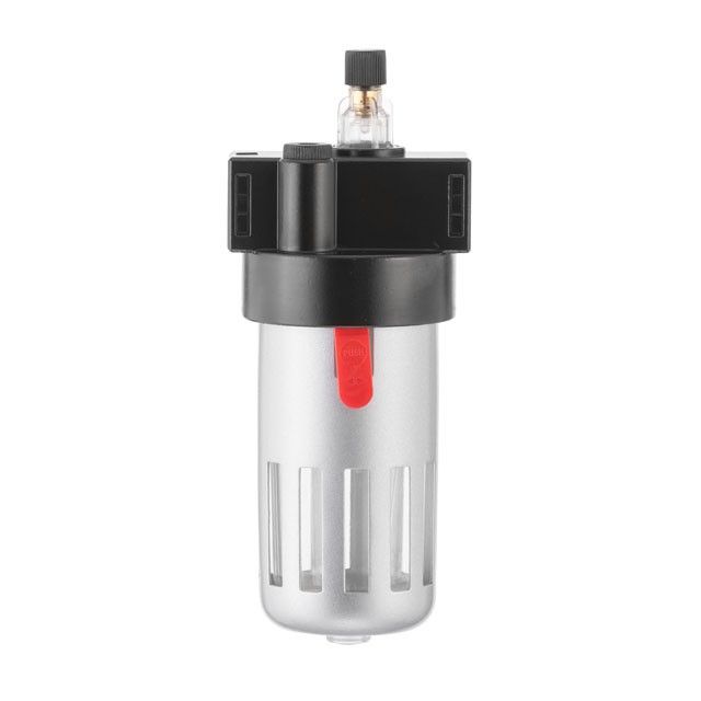 Лубрикатор (устройство подачи масла) 1/2" в металлической защитной колбе INTERTOOL PT-1421