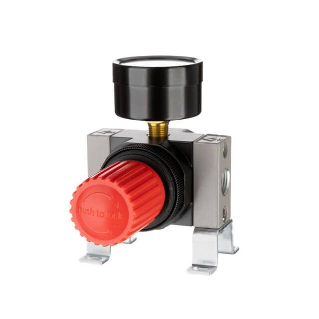 Регулятор давления 1/4", 1-16 бар, 1600 л/мин, профессиональный INTERTOOL PT-1429