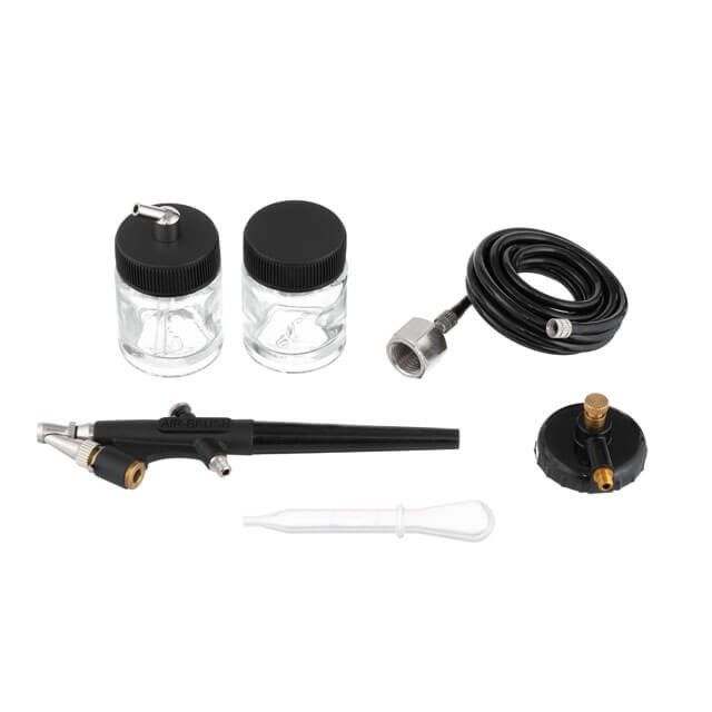 Аэрограф мини с набором аксессуаров INTERTOOL PT-1503