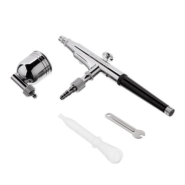 Аэрограф мини с набором аксессуаров INTERTOOL PT-1504