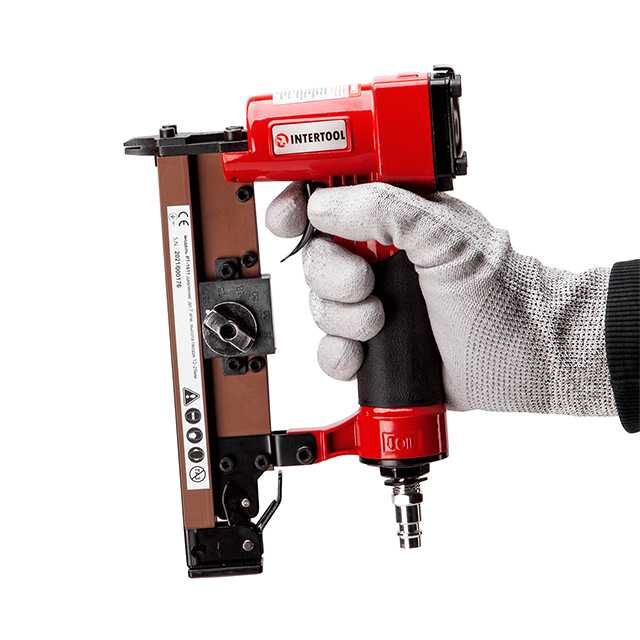Степлер пневматический под шпильку от 12 до 25 мм INTERTOOL PT-1611