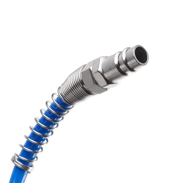 Шланг спиральный полиуретановый 5 м, 5,5*8 мм INTERTOOL PT-1706