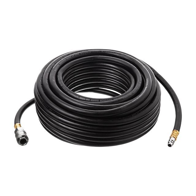 Шланг резиновый воздушный, армированный, до 20 атм, 6×13 мм, 20 м, с быстроразъемными соединениями, STORM INTERTOOL PT-1721