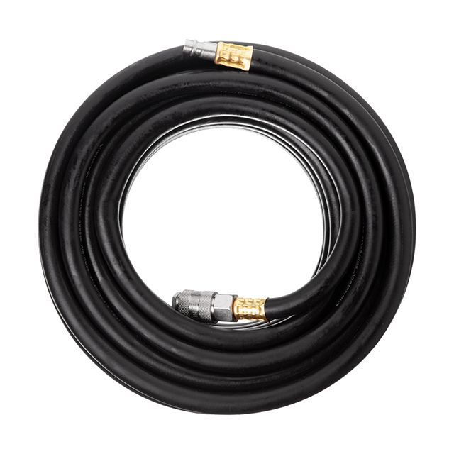 Шланг резиновый воздушный, армированный, до 20 атм, 8×15 мм, 10 м, с быстроразъемными соединениями, STORM INTERTOOL PT-1731