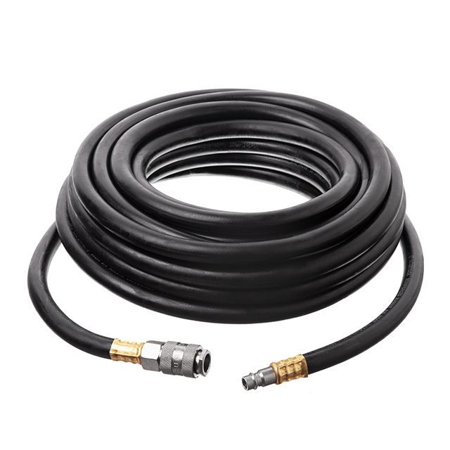 Шланг резиновый воздушный, армированный, до 20 атм, 8×15 мм, 10 м, с быстроразъемными соединениями, STORM INTERTOOL PT-1731