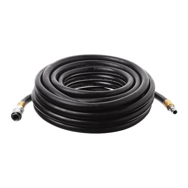 Шланг резиновый воздушный, армированный, до 20 атм, 10×17 мм, 10 м, с быстроразъемными соединениями, STORM INTERTOOL PT-1734