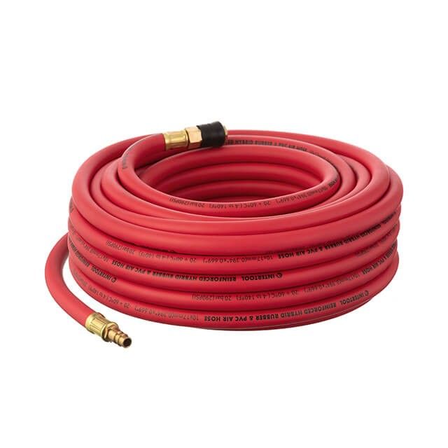 Шланг гибридный, профессиональный, 20 атм, 10*17 мм, 20 м с латунными быстроразъемными соединениями, STORM INTERTOOL PT-1782