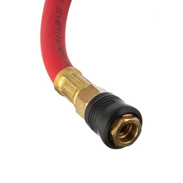 Шланг гибридный, профессиональный, 20 атм, 10*17 мм, 20 м с латунными быстроразъемными соединениями, STORM INTERTOOL PT-1782