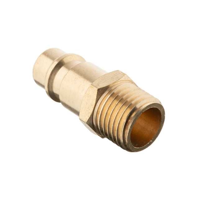 Переходник c наружной резьбой 1/4" на ответную часть быстроразъемного соединения INTERTOOL PT-1820