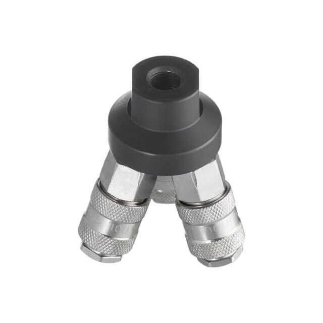 Разветвитель воздуха 1/4" на 3 выхода, W-образный, быстроразъемные соединения, 10 бар INTERTOOL PT-1853