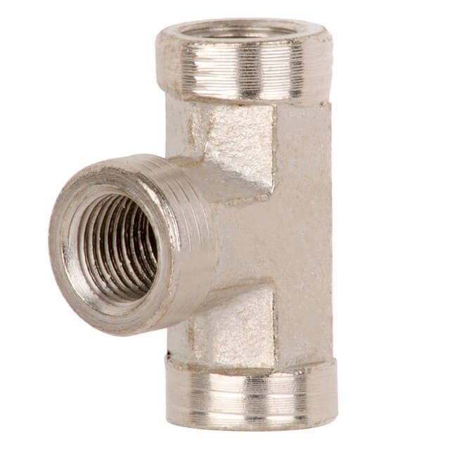 Тройник с внутренней резьбой 1/4" INTERTOOL PT-1863