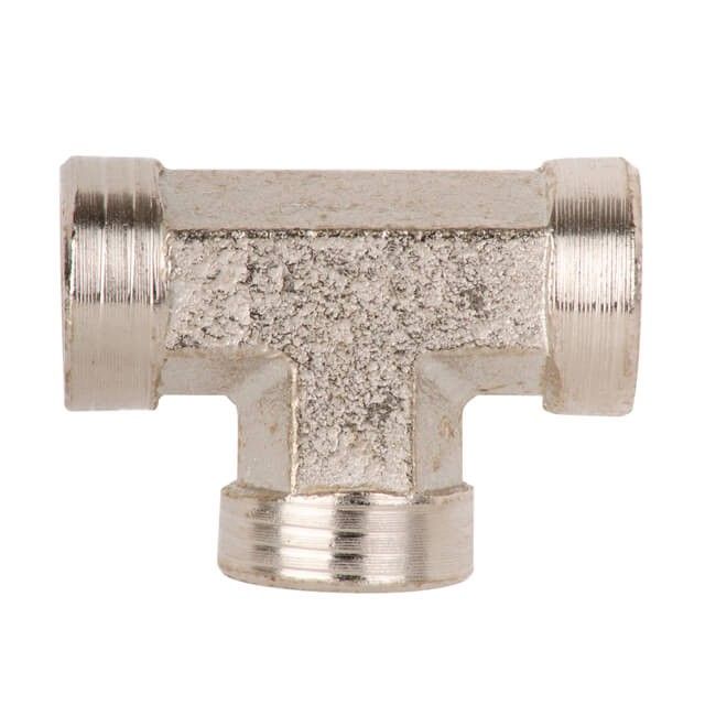 Тройник с внутренней резьбой 1/4" INTERTOOL PT-1863