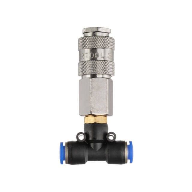 Тройник на шланг 8мм и быстроразъемное соединение к набору для продува кабины грузовых авто INTERTOOL PT-1868