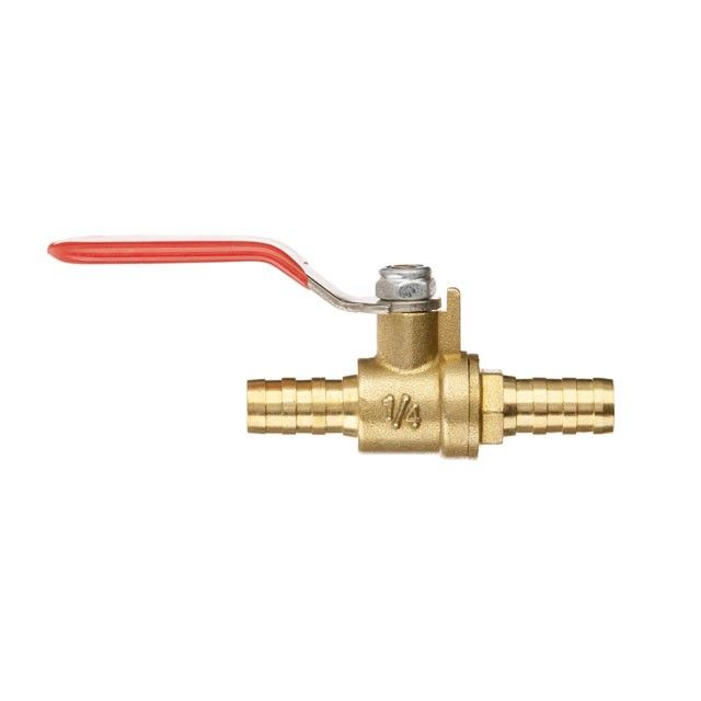 Кран шаровый воздушный, латунь, на шланг 10мм, STORM INTERTOOL PT-1895