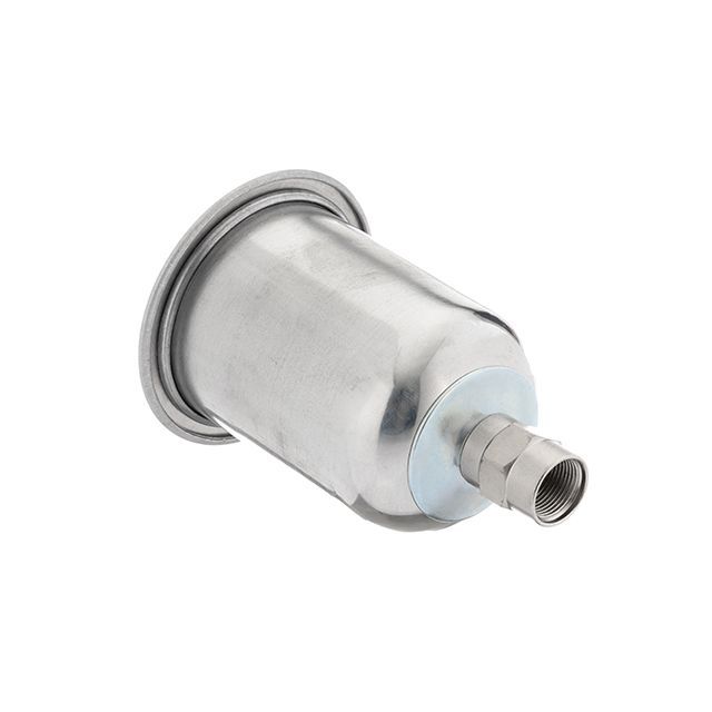 Бачок металлический для HVLP мини с внутренней резьбой M14x1, 125 мл INTERTOOL PT-1903