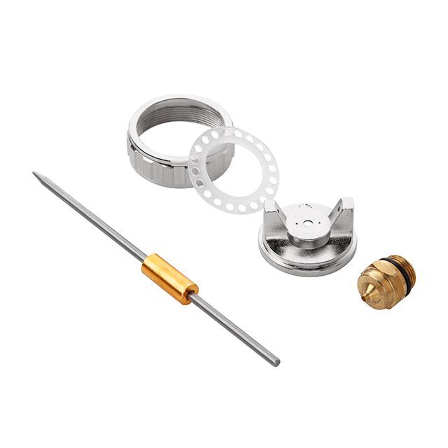 Комплект форсунки 1.8мм для краскопульта HP РТ-0204,PT-0205,PT-0210,PT-0211 (дюза, воздушная головка, игла) INTERTOOL PT-2005