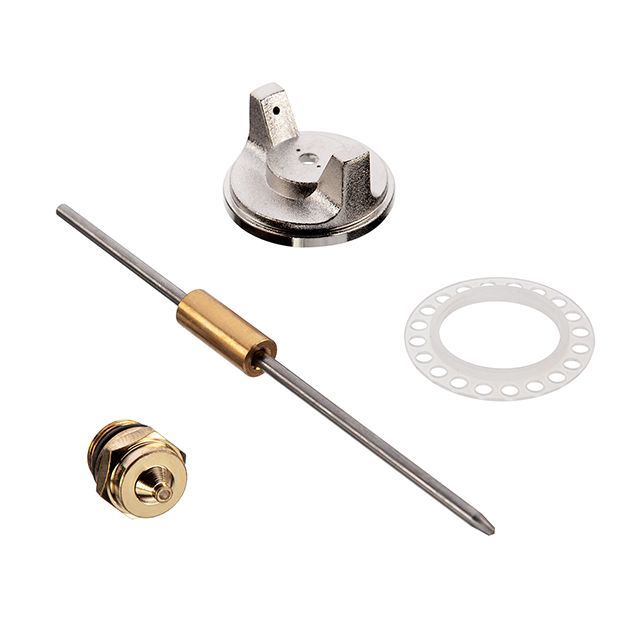 Комплект форсунки 2.0мм для краскопульта HP РТ-0204,PT-0205,PT-0210,PT-0211 (дюза, воздушная головка, игла) INTERTOOL PT-2006