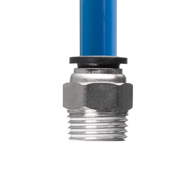 Цанговое соединение для полиуретановых и др. шлангов 12 мм, 1/2" нар. резьба INTERTOOL PT-2314