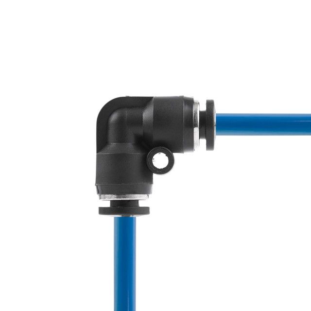 Цанговое соединение L-образное для полиуретановых и др. шлангов 4*4 мм INTERTOOL PT-2320