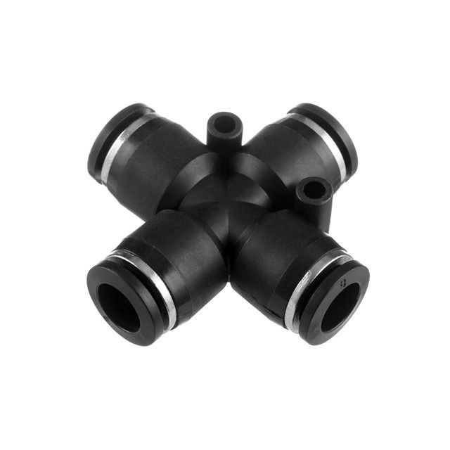 Цанговое соединение Х-образное для полиуретановых и др. шлангов 8 мм INTERTOOL PT-2367