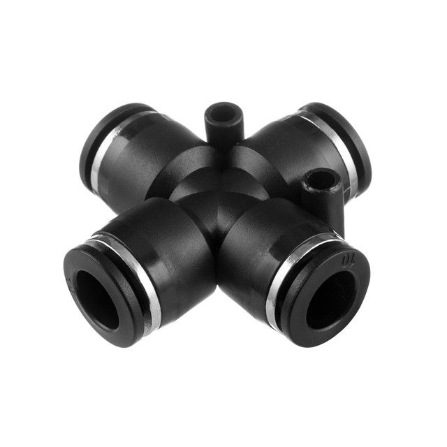 Цанговое соединение Х-образное для полиуретановых и др. шлангов 10 мм INTERTOOL PT-2368