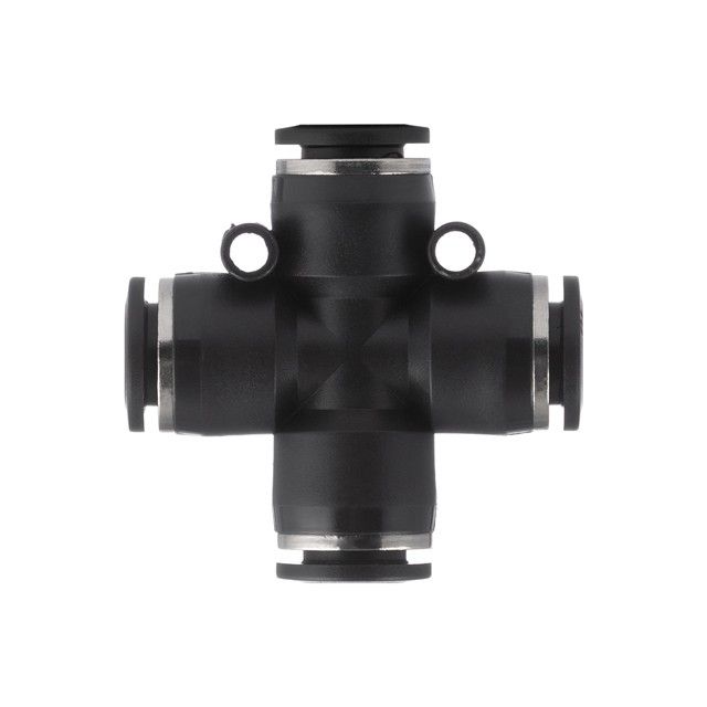 Цанговое соединение Х-образное для полиуретановых и др. шлангов 10 мм INTERTOOL PT-2368