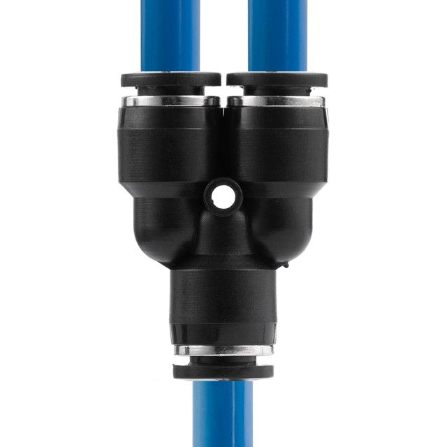 Цанговое соединение Y-образное для полиуретановых и др. шлангов 8 мм INTERTOOL PT-2372