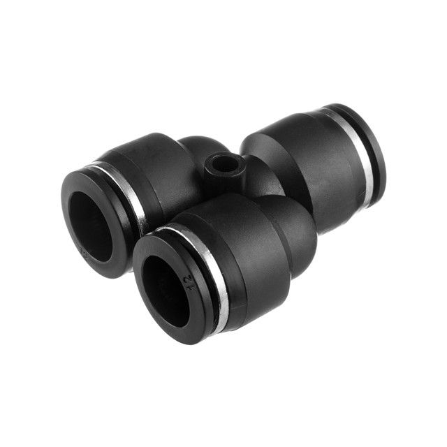 Цанговое соединение Y-образное для полиуретановых и др. шлангов 12 мм INTERTOOL PT-2374