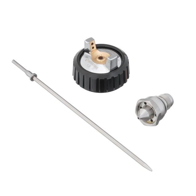 Комплект 1,8 мм форсунка, воздушная головка, игла к краскопультам HVLP BLACK M-DIAMOND (PT-0163, PT-0164, PT-0168) STORM INTERTOOL PT-2618