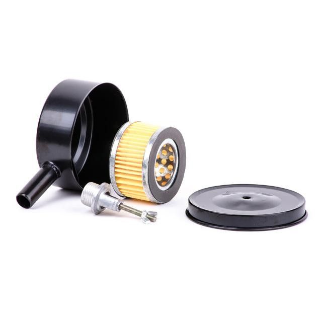 Фильтр воздушный для компрессора диаметр резьбы M20 металлический корпус сменный бумажный фильтрующий элемент к PT-0004/0007/0010/0013/0014/0020/0036 INTERTOOL PT-9071