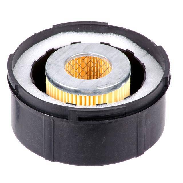 Фильтр воздушный для компрессора диаметр резьбы М32 пластиковый корпус сменный бумажный фильтрующий элемент к PT-0040/0050/0052 INTERTOOL PT-9084