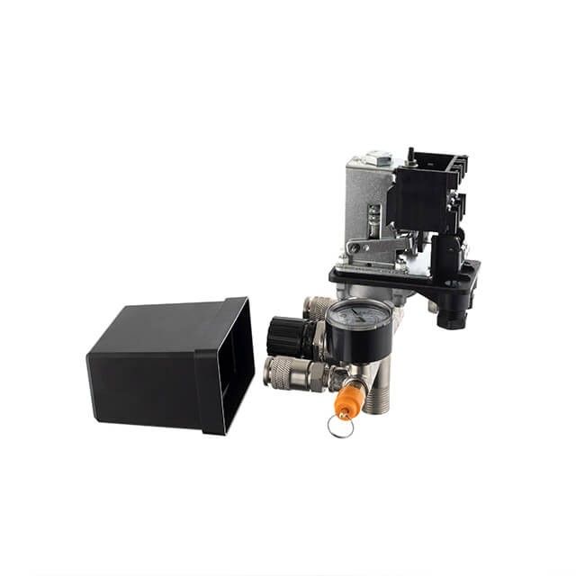 Прессостат 380 В (блок автоматики компрессора) 10 bar в сборе, (прессостат, редуктор, 2 манометра, предохранительный клапан, два выхода) INTERTOOL PT-9097