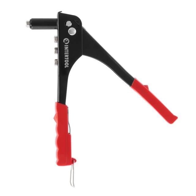 Пистолет заклепочный ручной, диаметр заклепки 3,2; 4; 4,8 мм INTERTOOL RT-0001