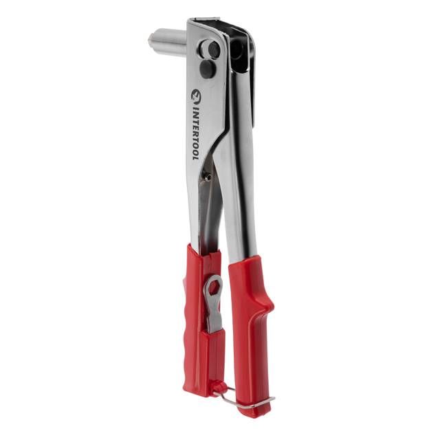 Пистолет заклепочный усиленный, диаметр заклепки 2.4; 3.2; 4; 4.8 мм INTERTOOL RT-0004