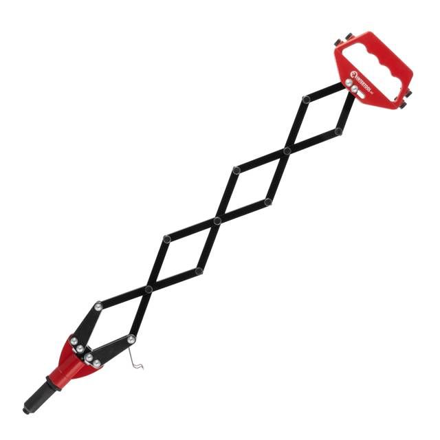 Пистолет заклепочный со складным механизмом 800 мм, диаметр заклепки 2.8; 3.2; 4; 4.8 мм INTERTOOL RT-0007