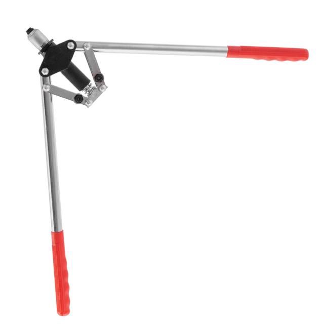 Пистолет заклепочный двуручный 450мм, диаметр применяемой заклепки 3.2; 4; 4.8мм INTERTOOL RT-0008