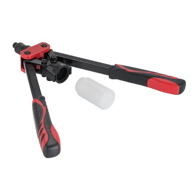 Пистолет заклепочный двуручный 330 мм, диаметр заклепки 3.2; 4; 4.8 мм, STORM INTERTOOL RT-0017