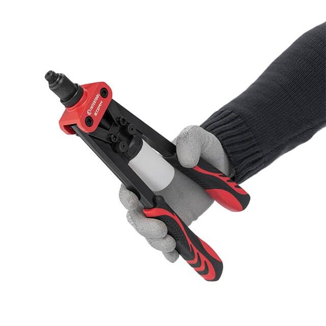 Пистолет заклепочный двуручный 330 мм, диаметр заклепки 3.2; 4; 4.8 мм, STORM INTERTOOL RT-0017