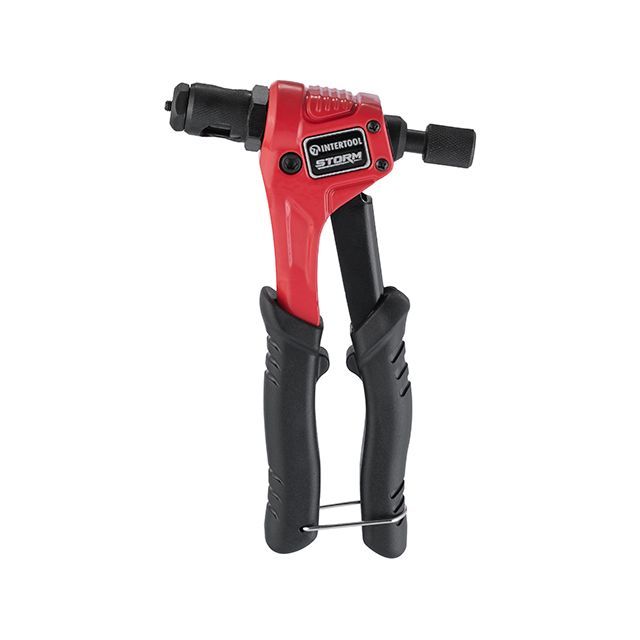 Пистолет заклепочный для резьбовых заклепок 200 мм, M3; M4; M5; M6, STORM INTERTOOL RT-0019