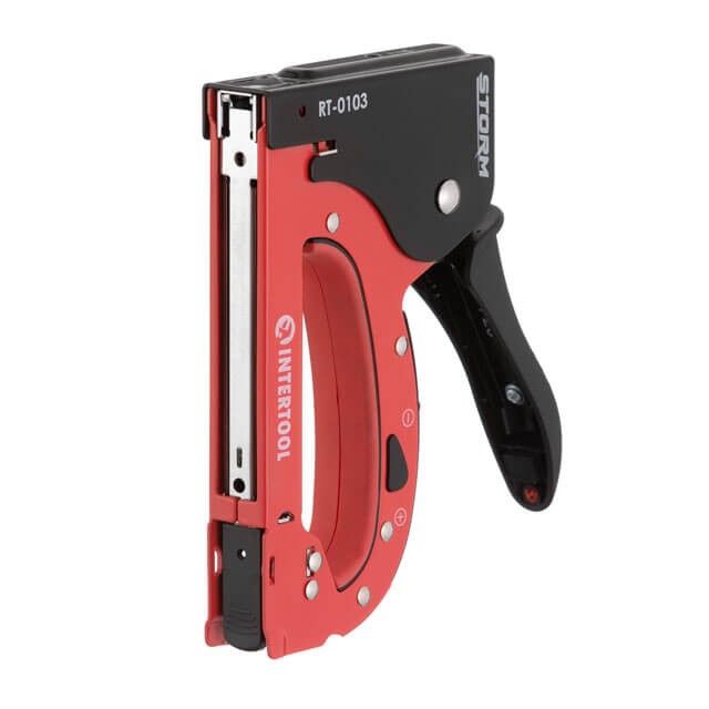 Степлер строительный под скобу, STORM INTERTOOL RT-0103
