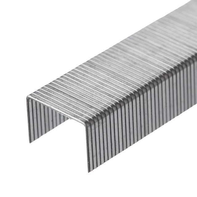 Скоба 8 мм, уп. 1000 шт., ширина 11,3 мм, сечение 0,70 мм INTERTOOL RT-0108