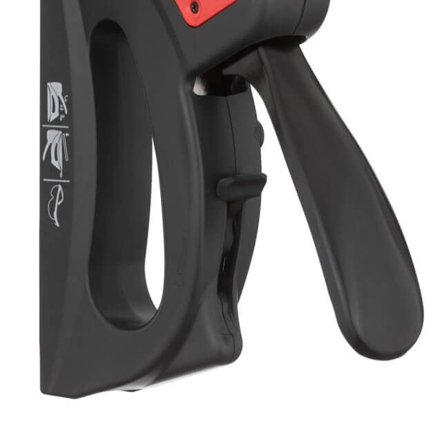 Степлер строительный под скобу, пластиковый корпус INTERTOOL RT-0120