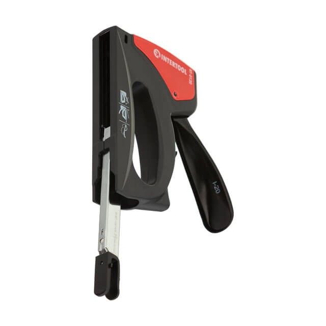 Степлер строительный под скобу, пластиковый корпус INTERTOOL RT-0120