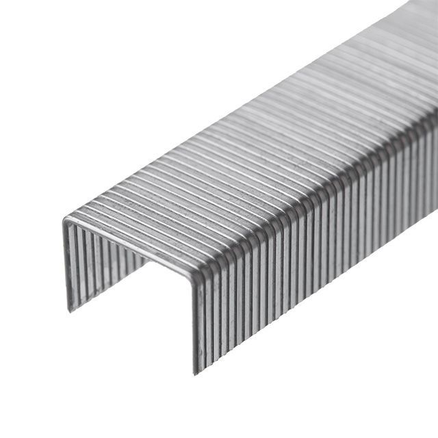 Скоба каленая 8 мм, уп. 1000 шт., ширина 11,3 мм, сечение 0,70 мм INTERTOOL RT-0128